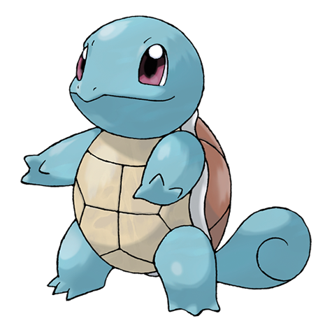 Squirtle official artwork