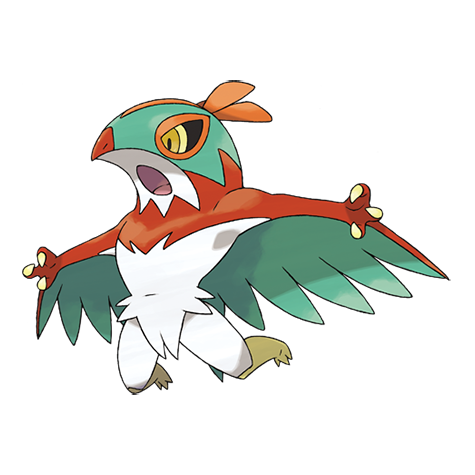 Hawlucha official artwork