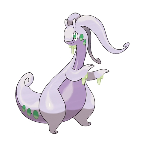 Goodra official artwork