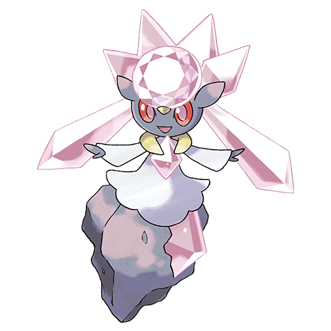 Diancie official artwork