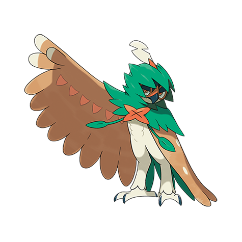 Decidueye official artwork