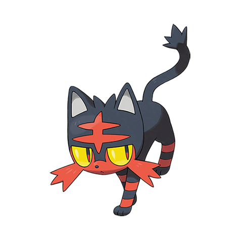Litten official artwork