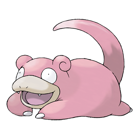 Slowpoke official artwork