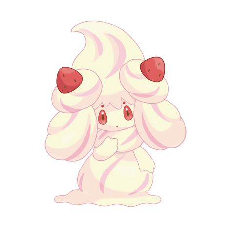 Alcremie official artwork