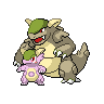 Kangaskhan Mega shiny sprite