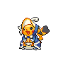 Pikachu Belle shiny sprite