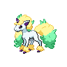 Ponyta Galar shiny sprite