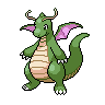 Dragonite shiny sprite
