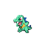 Totodile shiny sprite
