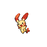 Plusle shiny sprite