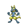 Lucario shiny sprite