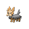 Herdier shiny sprite