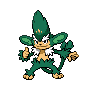 Simisage shiny sprite