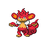Simisear shiny sprite