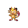 Meowth shiny sprite