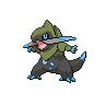 Fraxure shiny sprite