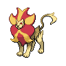 Pyroar shiny sprite