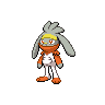 Raboot shiny sprite