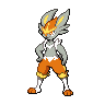 Cinderace shiny sprite